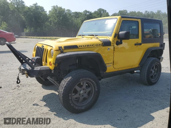 2008 Jeep Wrangler Rubicon with VIN 1J8GA64158L629712, listed as a Copart auction lot 59665675 with 125,616 mi miles and Clean title. Bid and sale history available at DreamBid. Image 1.