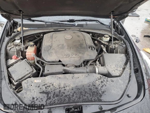 2014 Cadillac CTS Premium AWD with VIN 1G6AZ5S37E0131094, listed as a Copart auction lot 59180975 with 119,592 mi miles and Salvage title. Bid and sale history available at DreamBid. Image 11.