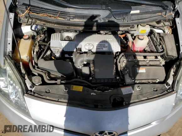 2015 Toyota Prius Four with VIN JTDKN3DU8F0435818, listed as a Copart auction lot 53450975 with 121,090 mi miles and Salvage title. Bid and sale history available at DreamBid. Image 11.