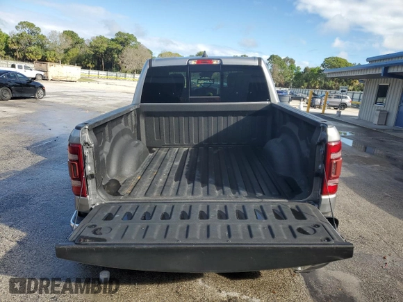 2020 Ram 1500 Limited with VIN 1C6SRFHT9LN367039, listed as a Copart auction lot 46157455 with 60,235 mi miles and Salvage title. Bid and sale history available at DreamBid. Image 6.