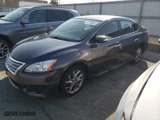 2015 Nissan Sentra SV with VIN 3N1AB7AP2FY351545, listed as a Copart auction lot 47758055 with 86,618 mi miles and Clean Title. Bid and sale history available at carsss.com. Image 1.