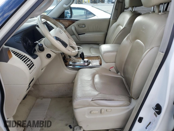 2012 Infiniti QX56 8-passenger z VIN JN8AZ2NC3C9317364, wystawiony jako Copart lot #49665145 z przebiegiem 228 371 mil mil oraz Czysty tytuł • Clean title. Historia ofert i sprzedaży dostępna na DreamBid. Obrazek 7.
