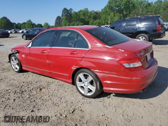 2010 Mercedes-Benz C 300 Sport with VIN WDDGF5EB1AR088760, listed as a Copart auction lot 52985115 with Not Provided miles and Salvage Title. Bid and sale history available at DreamBid. Image 2.