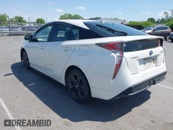 2017 Toyota Prius Two with VIN JTDKARFU4H3051645, listed as a IAAI auction lot 41991804 with 301,338 mi miles. Bid and sale history available at carsss.com. Image 3.