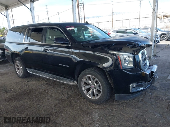 2016 GMC Yukon XL SLE with VIN 1GKS1FKC2GR147222, listed as a IAAI auction lot 41390201 with 86,385 mi miles. Bid and sale history available at carsss.com. Image 1.