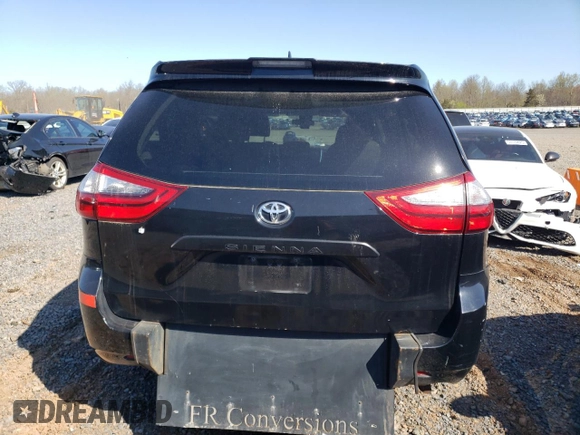 2019 Toyota Sienna L with VIN 5TDZZ3DC3KS012002, listed as a Copart auction lot 53490415 with 140,226 mi miles and Clean Title. Bid and sale history available at carsss.com. Image 6.