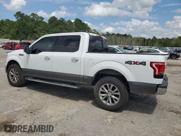 2017 Ford F-150 XL with VIN 1FTEW1EF5HFB16648, listed as a Copart auction lot 59870185 with 228,048 mi miles and Salvage title. Bid and sale history available at DreamBid. Image 2.