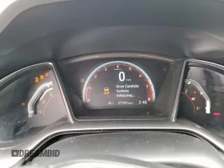2017 Honda Civic Sedan Si with VIN 2HGFC1E51HH705216, listed as a Copart auction lot 53082385 with 77,093 mi miles and Salvage Title. Bid and sale history available at carsss.com. Image 10.