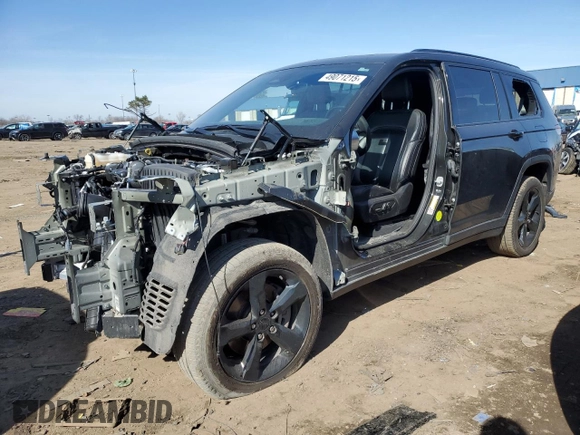 2024 Jeep Grand Cherokee Limited z VIN 1C4RJKBG1R8504016, wystawiony jako Copart lot #49071215 z przebiegiem Nie podano mil oraz Czysty tytuł • Clean title. Historia ofert i sprzedaży dostępna na DreamBid. Obrazek 1.