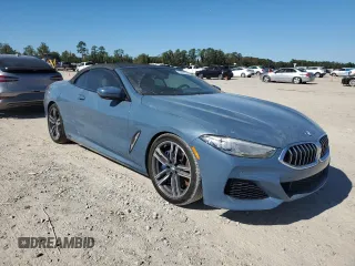 2021 BMW 8 Series 840i with VIN WBADZ2C00MCG13061, listed as a Copart auction lot 80051524 with 0 mi miles and Non Repairable. Bid and sale history available at carsss.com. Image 4.