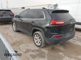2018 Jeep Cherokee Latitude Plus with VIN 1C4PJLLX3JD503568, listed as a IAAI auction lot 41806496 with 166,224 mi miles. Bid and sale history available at carsss.com. Image 3.