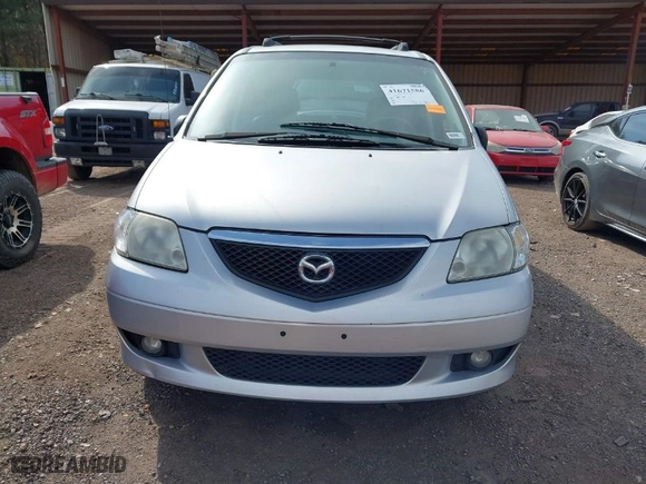 2002 Mazda MPV LX with VIN JM3LW28J520319070, listed as a IAAI auction lot 41671586 with 272,831 mi miles. Bid and sale history available at carsss.com. Image 6.