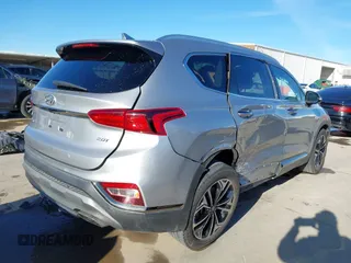 2020 Hyundai Santa Fe Limited with VIN 5NMS53AA6LH301900, listed as a IAAI auction lot 41295933 with 92,359 mi miles and . Bid and sale history available at DreamBid. Image 4.