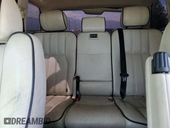 2008 Land Rover Range Rover SC with VIN SALMF13438A281942, listed as a Copart auction lot 57673775 with 140,476 mi miles and Salvage title. Bid and sale history available at DreamBid. Image 10.