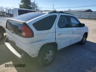 2002 Pontiac Aztek z VIN 3G7DA03E72S595347, wystawiony jako Copart lot #80095954 z przebiegiem Nie podano mil oraz Szkoda całkowita • Salvage title. Historia ofert i sprzedaży dostępna na DreamBid. Obrazek 3.