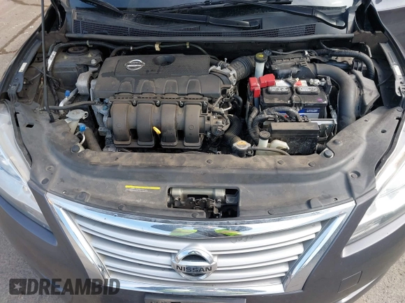 2013 Nissan Sentra SV with VIN 3N1AB7AP2DL713951, listed as a IAAI auction lot 41735725 with 65,703 mi miles. Bid and sale history available at carsss.com. Image 10.