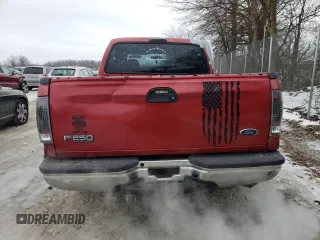 2002 Ford F-250 XL with VIN 1FTNW20S92EC71985, listed as a Copart auction lot 89347385 with 191,326 mi miles and Salvage Title. Bid and sale history available at DreamBid. Image 6.