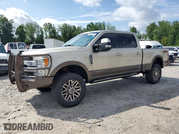 2017 Ford F-250 Lariat z VIN 1FT7W2BTXHEE01246, wystawiony jako Copart lot #65426025 z przebiegiem Nie podano mil oraz Szkoda całkowita • Salvage title. Historia ofert i sprzedaży dostępna na DreamBid. Obrazek 1.
