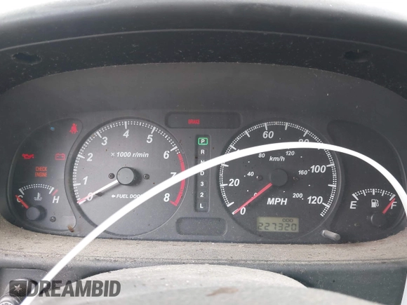 2002 Isuzu Rodeo S with VIN 4S2CK58W124320988, listed as a IAAI auction lot 41921874 with 227,320 mi miles and . Bid and sale history available at DreamBid. Image 7.