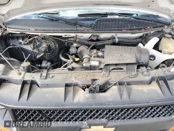 2014 Chevrolet Express Cargo Van with VIN 1GCWGGBA3E1210372, listed as a Copart auction lot 42110205 with 124,309 mi miles and Clean Title. Bid and sale history available at carsss.com. Image 12.