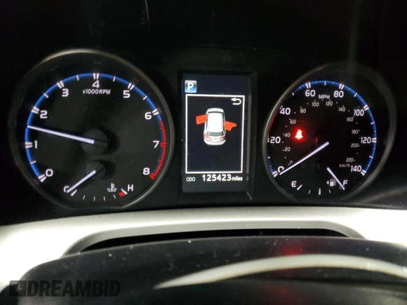 2017 Toyota RAV4 LE with VIN JTMBFREV8HJ141257, listed as a Copart auction lot 54527785 with 125,423 mi miles and Salvage Title. Bid and sale history available at DreamBid. Image 9.