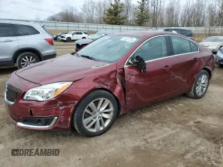 2016 Buick Regal Premium II z VIN 2G4GS5GX8G9137725, wystawiony jako Copart lot #48687255 z przebiegiem 51 993 mil mil oraz Szkoda całkowita • Salvage title. Historia ofert i sprzedaży dostępna na DreamBid. Obrazek 1.