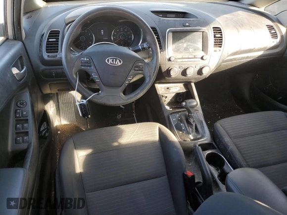 2018 Kia Forte LX with VIN 3KPFL4A79JE238992, listed as a Copart auction lot 44138575 with 95,700 mi miles and Salvage Title. Bid and sale history available at carsss.com. Image 8.