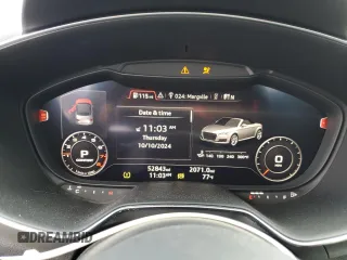 2016 Audi TT 2.0T with VIN TRUT5CFV7G1018735, listed as a Copart auction lot 74772874 with 52,843 mi miles and Non Repairable. Bid and sale history available at carsss.com. Image 9.