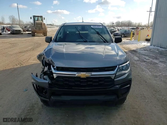 2021 Chevrolet Colorado 4WD Work Truck with VIN 1GCGTBEN6M1102165, listed as a Copart auction lot 88054805 with 74,827 mi miles and Non Repairable. Bid and sale history available at carsss.com. Image 14.