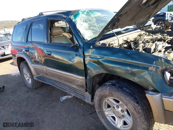 2000 Toyota 4Runner Limited with VIN JT3HN87R5Y0304836, listed as a IAAI auction lot 41724522 with 344,774 mi miles. Bid and sale history available at carsss.com. Image 6.