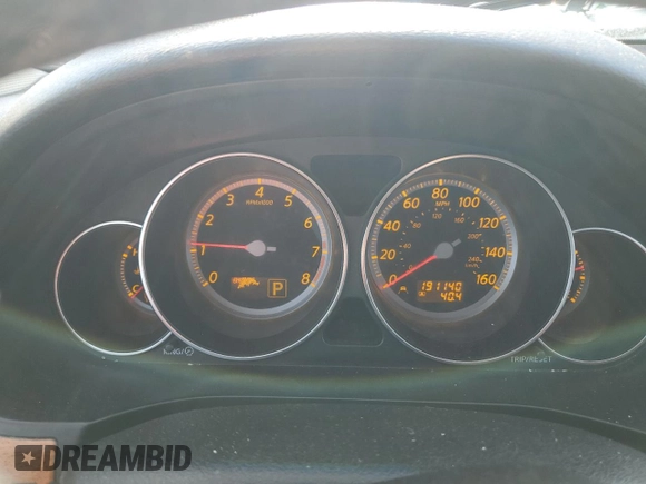 2006 Infiniti M with VIN JNKAY01F46M258912, listed as a Copart auction lot 89181105 with 191,140 mi miles and Salvage Title. Bid and sale history available at carsss.com. Image 9.