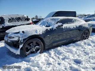 2017 Chevrolet Camaro 2LT with VIN 1G1FD1RS4H0103516, listed as a Copart auction lot 88882215 with 57,886 mi miles and Salvage Title. Bid and sale history available at carsss.com. Image 1.
