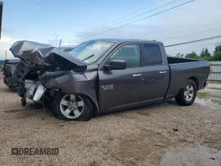2018 Ram 1500 SLT z VIN 1C6RR6GG9JS324452, wystawiony jako Copart lot #53070815 z przebiegiem 164 145 mil mil oraz Tytuł czysty. Historia ofert i sprzedaży dostępna na DreamBid. Obrazek 1.