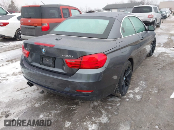 2016 BMW 4 Series 428i xDrive with VIN WBA3T1C56GP822270, listed as a IAAI auction lot 41557665 with 116,637 mi miles and . Bid and sale history available at carsss.com. Image 4.