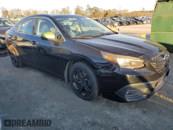 2021 Subaru Legacy Sport with VIN 4S3BWAH61M3011857, listed as a Copart auction lot 77934034 with 0 mi miles and Salvage Title. Bid and sale history available at carsss.com. Image 4.