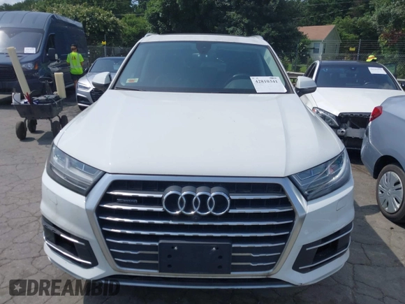 2018 Audi Q7 Premium Plus z VIN WA1LAAF74JD002648, wystawiony jako IAAI lot #42810341 z przebiegiem 92 541 mil mil oraz . Historia ofert i sprzedaży dostępna na DreamBid. Obrazek 12.