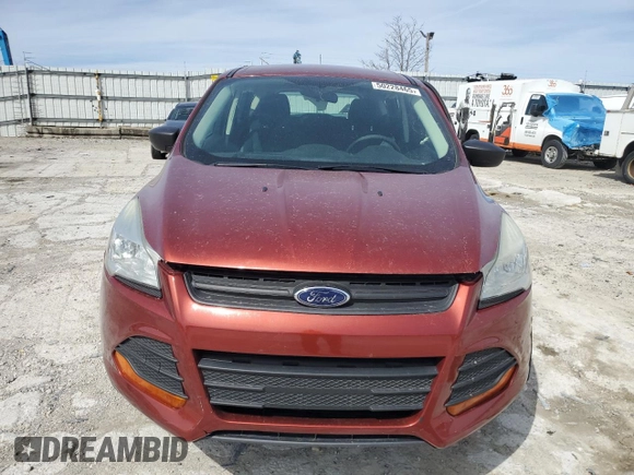 2014 Ford Escape S with VIN 1FMCU0F71EUA98666, listed as a Copart auction lot 50228465 with 90,453 mi miles and Salvage Title. Bid and sale history available at carsss.com. Image 5.
