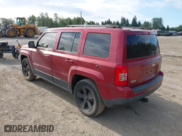 2016 Jeep Patriot Latitude with VIN 1C4NJPFB8GD562445, listed as a IAAI auction lot 42513967 with 87,991 mi miles and . Bid and sale history available at DreamBid. Image 3.
