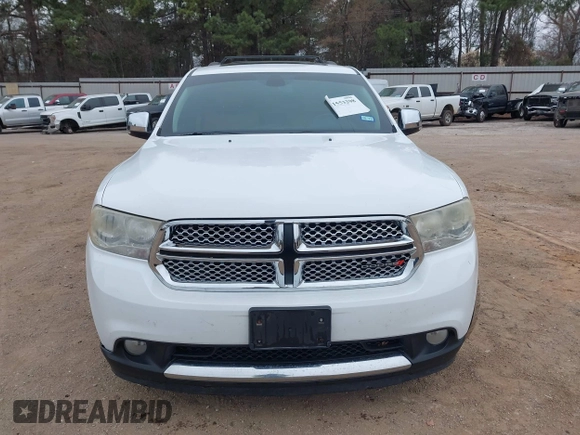 2013 Dodge Durango Citadel z VIN 1C4RDHEG6DC661116, wystawiony jako IAAI lot #41553298 z przebiegiem 208 767 mil mil oraz . Historia ofert i sprzedaży dostępna na DreamBid. Obrazek 12.