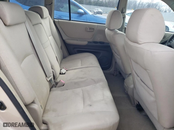 2004 Toyota Highlander with VIN JTEGP21A240024329, listed as a Copart auction lot 88963295 with 276,707 mi miles and Salvage Title. Bid and sale history available at carsss.com. Image 11.