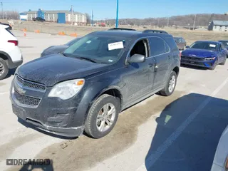 2011 Chevrolet Equinox LT w/1LT with VIN 2CNALDEC0B6378461, listed as a IAAI auction lot 41707197 with 123,085 mi miles. Bid and sale history available at carsss.com. Image 2.