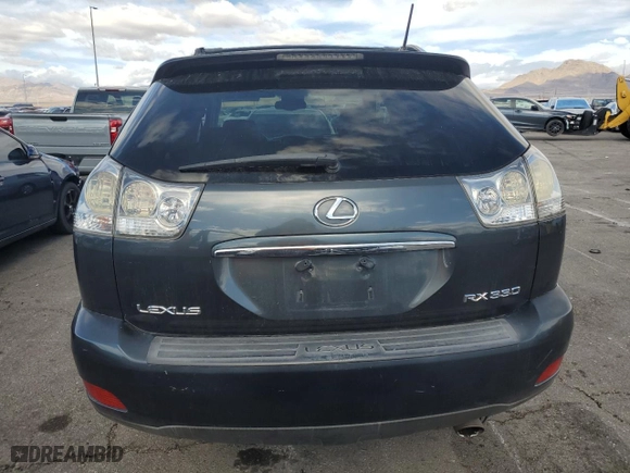 2005 Lexus RX 330 with VIN 2T2HA31U75C081719, listed as a Copart auction lot 45547425 with 154,499 mi miles and Clean Title. Bid and sale history available at carsss.com. Image 6.