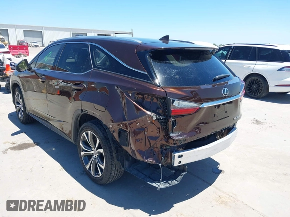 2018 Lexus RX 350L Premium with VIN JTJGZKCA6J2001032, listed as a IAAI auction lot 42285786 with 88,459 mi miles and . Bid and sale history available at DreamBid. Image 3.