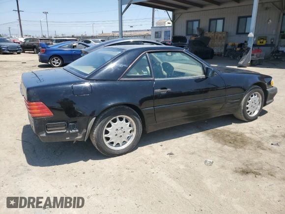 1998 Mercedes-Benz SL-Class with VIN WDBFA67F8WF158109, listed as a Copart auction lot 64188274 with 72,050 mi miles and Salvage Title. Bid and sale history available at carsss.com. Image 3.