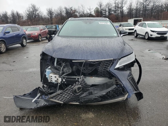 2022 Lexus RX 350 F Sport с VIN 2T2SZMDA2NC329753, выставлен на аукционе Copart как лот 51712485 с пробегом 34 874 миль миль и Списание • Salvage title. История ставок и продаж доступна на DreamBid. Изображение 5.