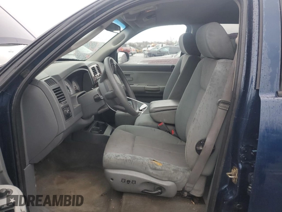 2005 Dodge Dakota SLT with VIN 1D7HE48K95S177858, listed as a Copart auction lot 84711594 with 271,078 mi miles and Clean Title. Bid and sale history available at DreamBid. Image 7.