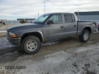 2003 Dodge Dakota Sport with VIN 1D7HG38X43S158180, listed as a Copart auction lot 47487905 with 348,695 mi miles and Clean Title. Bid and sale history available at carsss.com. Image 1.