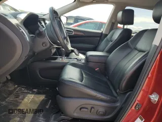 2018 Nissan Pathfinder SL with VIN 5N1DR2MMXJC616557, listed as a Copart auction lot 55728745 with 85,417 mi miles and Clean title. Bid and sale history available at DreamBid. Image 7.