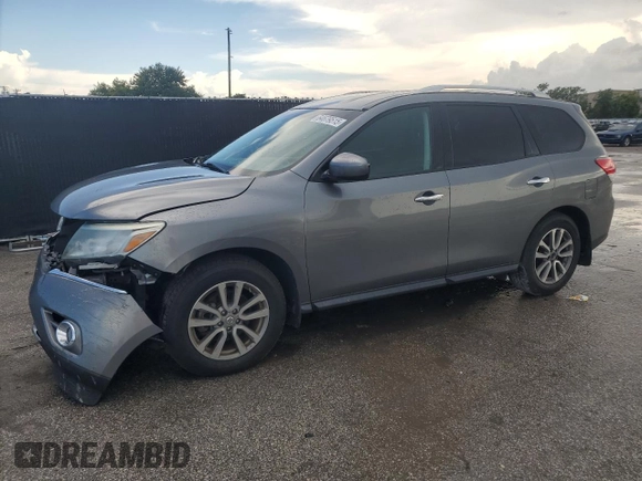 2015 Nissan Pathfinder SL z VIN 5N1AR2MM8FC669512, wystawiony jako Copart lot #64679515 z przebiegiem 142 874 mil mil oraz Szkoda całkowita • Salvage title. Historia ofert i sprzedaży dostępna na DreamBid. Obrazek 1.