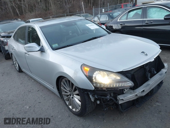 2015 Hyundai Equus Signature с VIN KMHGH4JH6FU092442, выставлен на аукционе IAAI как лот 41280888 с пробегом 91 407 миль миль и . История ставок и продаж доступна на DreamBid. Изображение 1.